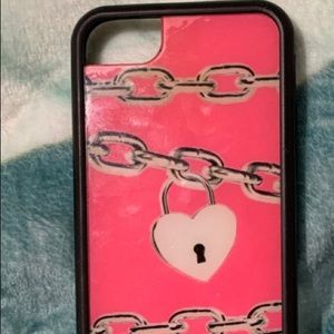 iPhone 7/8 Heart lock case wildflower